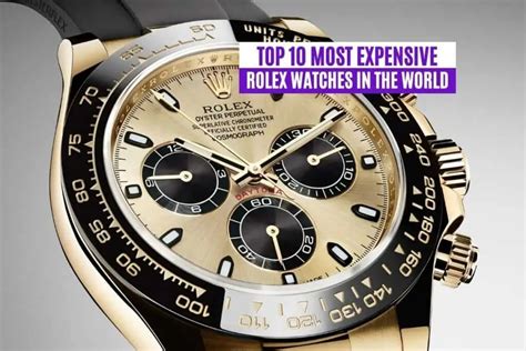 how expenmost expensive rolex|what do rolex watches cost.